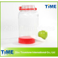 Hot Sale Glass Jar avec couvercle en plastique